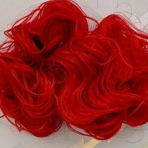 jolly red curly hair to rehair a doll or my little pony toy with